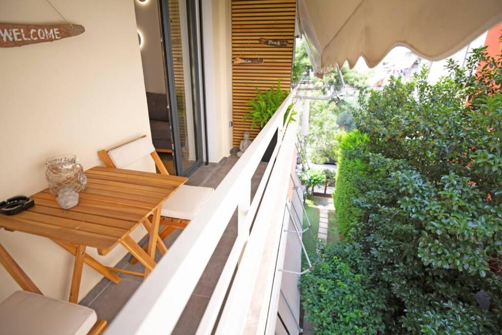 Ecostay-Serenity,Business Class Apartment By The Sea In Alimos Kalamaki Aten Exteriör bild